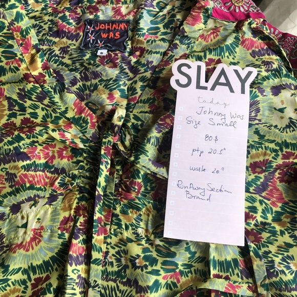 Johnny Was tunic size Small - Picture 13 of 13